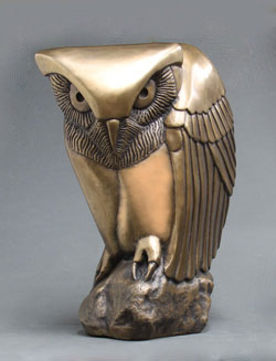 The Sentinel, a limited edition bronze by Clarence P. Cameron of Madison, Wisconsin